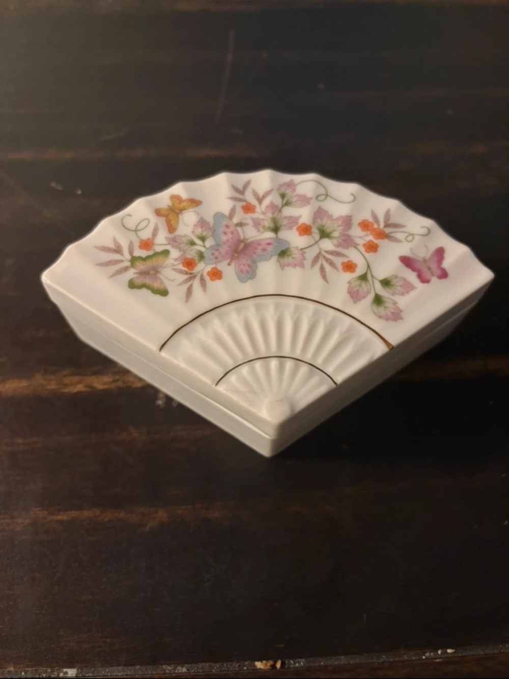 Vintage Avon Butterfly Fantasy Trinket Dish